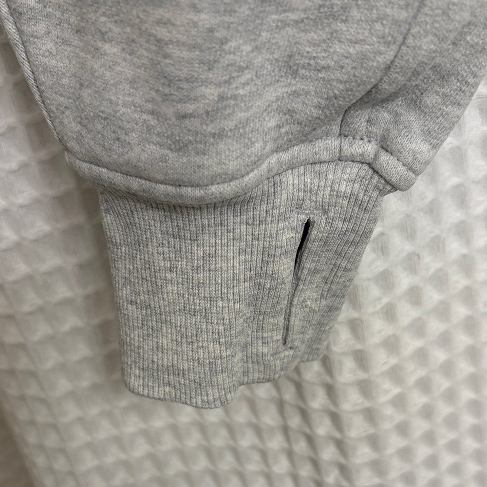 Lululemon Scuba Oversized Half-Zip Hoodie ~ XS/S ~ HC Ultra Light Grey - Picture 4 of 12